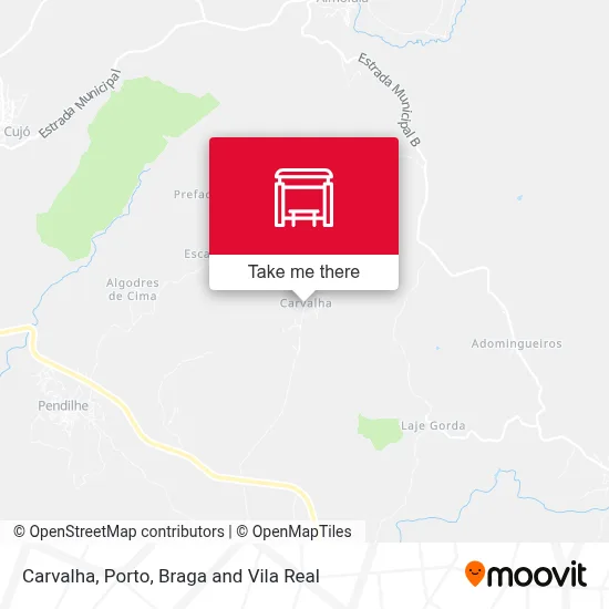 Carvalha map