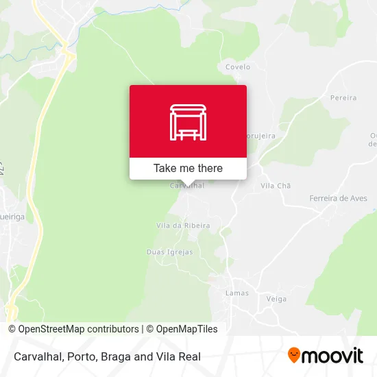 Carvalhal map
