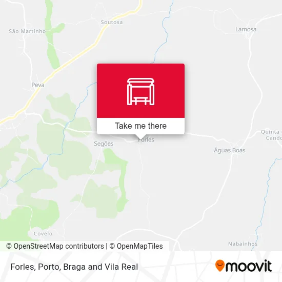 Forles map