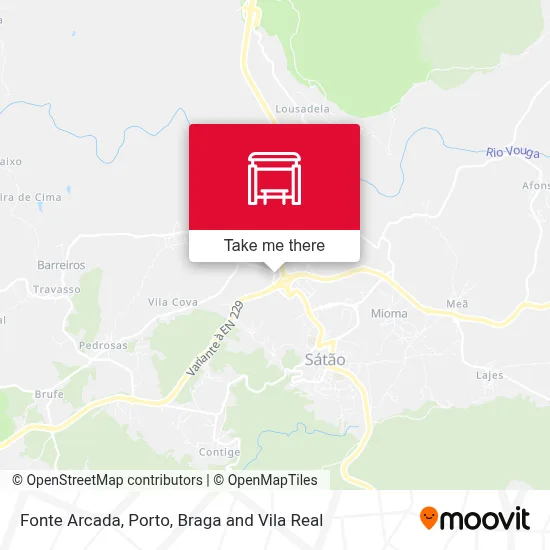 Fonte Arcada map