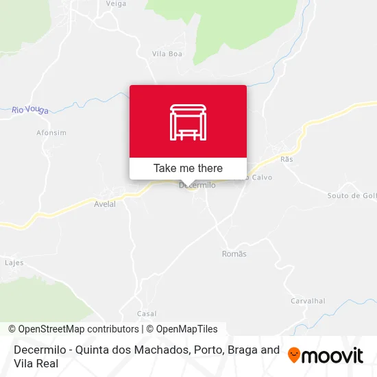 Decermilo - Quinta dos Machados map
