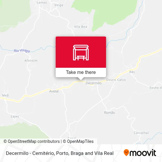 Decermilo - Cemitério map