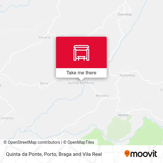Quinta da Ponte map
