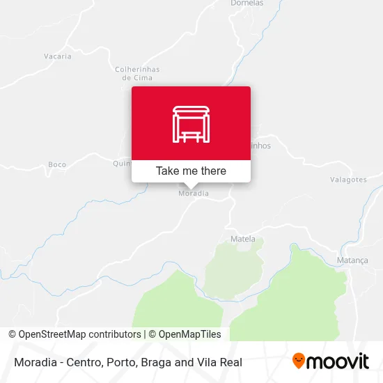 Moradia - Centro map