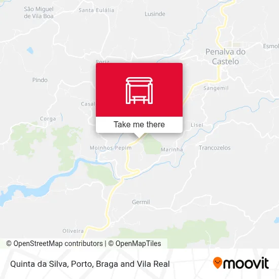 Quinta da Silva map