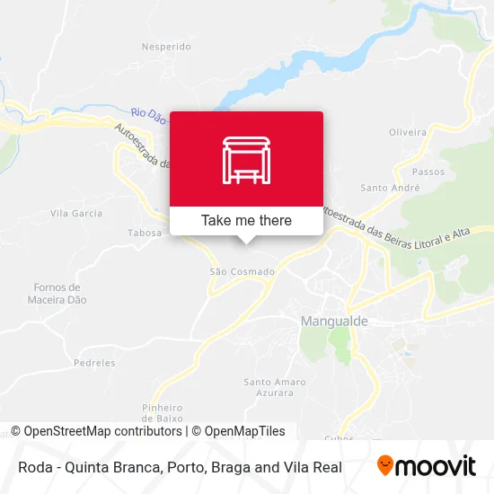 Roda - Quinta Branca map