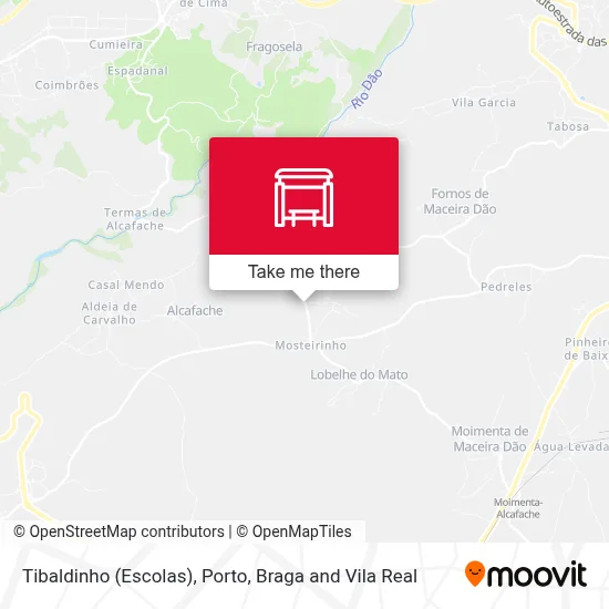 Tibaldinho (Escolas) map