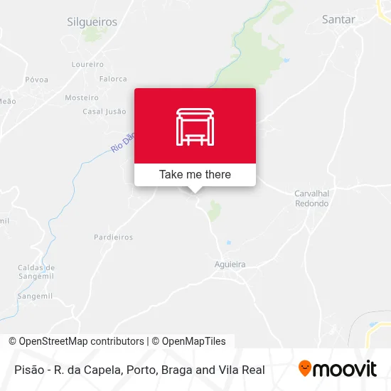 Pisão - R. da Capela map