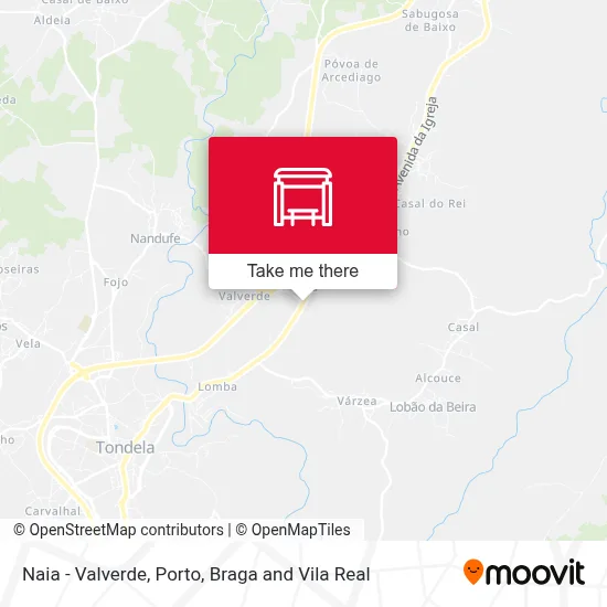 Naia - Valverde map
