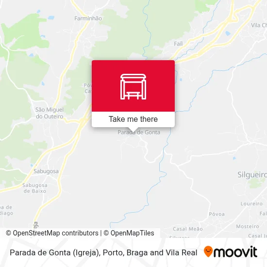 Parada de Gonta (Igreja) map