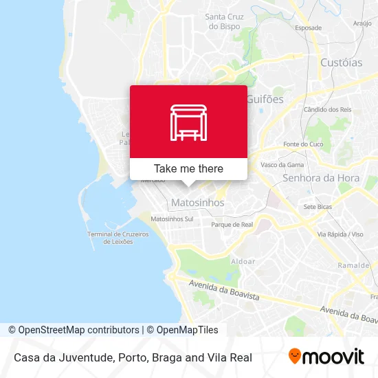 Casa da Juventude map