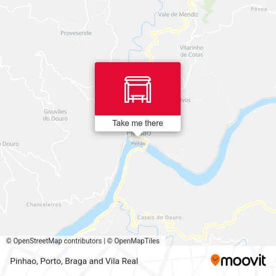 Pinhao map