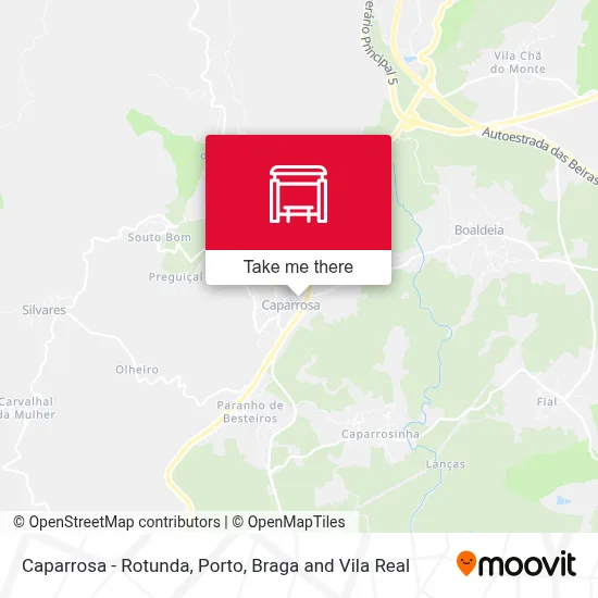 Caparrosa - Rotunda map