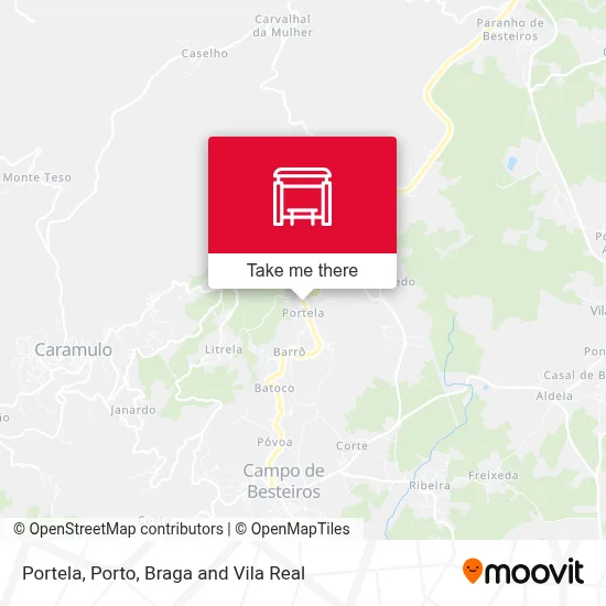 Portela map