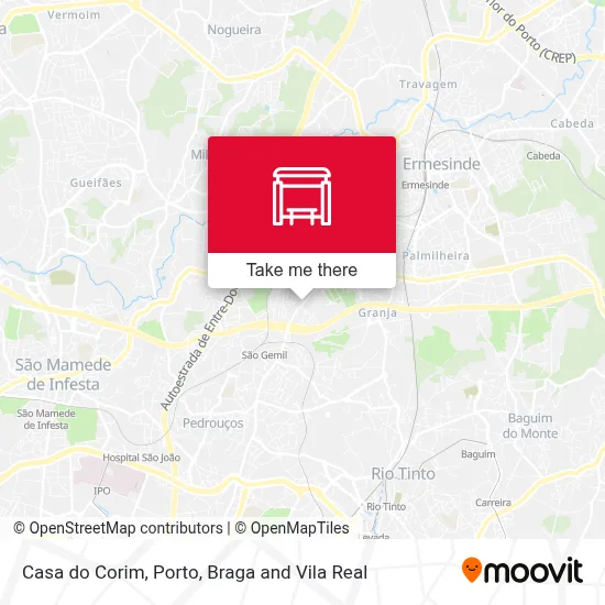 Casa do Corim map