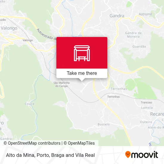 Alto da Mina map