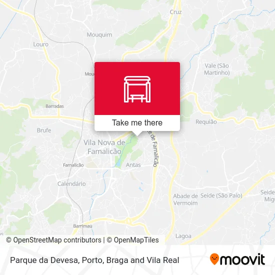 Parque da Devesa map