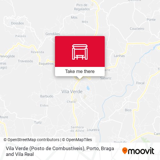 Vila Verde (Posto de Combustíveis) map