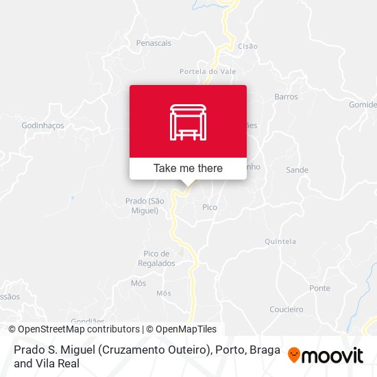 Prado S. Miguel (Cruzamento Outeiro) map