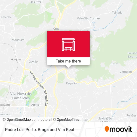 Padre Luz map