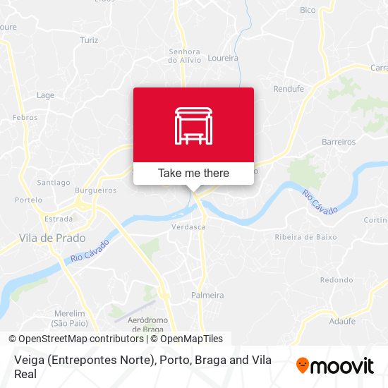 Veiga (Entrepontes Norte) map