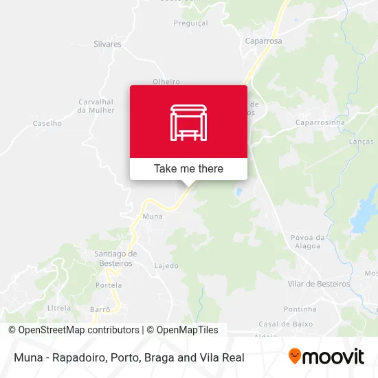 Muna - Rapadoiro map