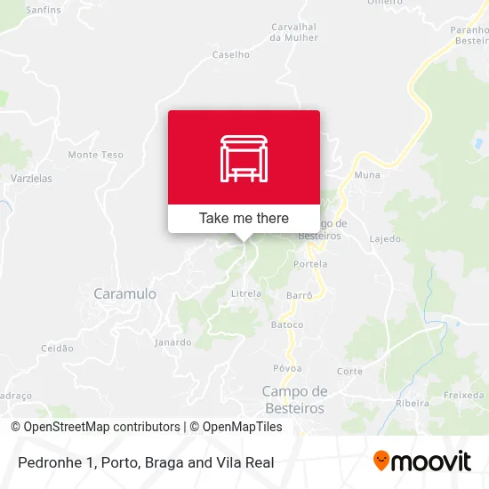 Pedronhe 1 map