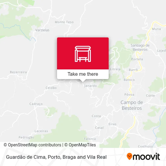 Guardão de Cima map
