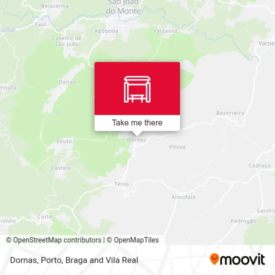Dornas map