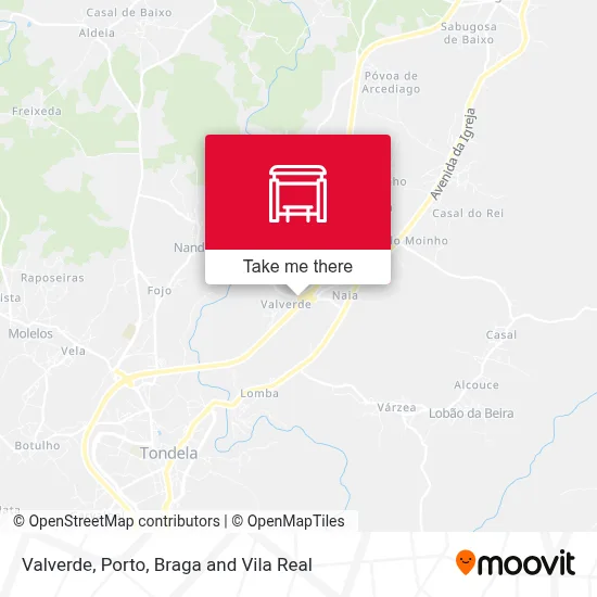 Valverde map