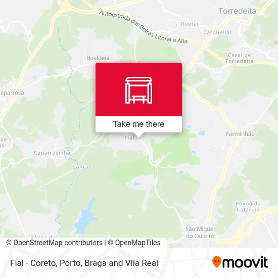 Fial - Coreto map