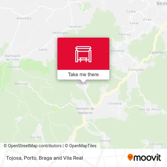 Tojosa map