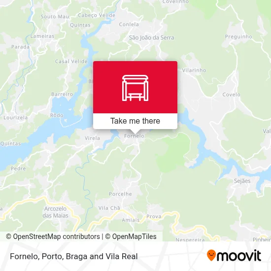 Fornelo map