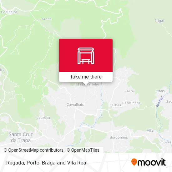 Regada map