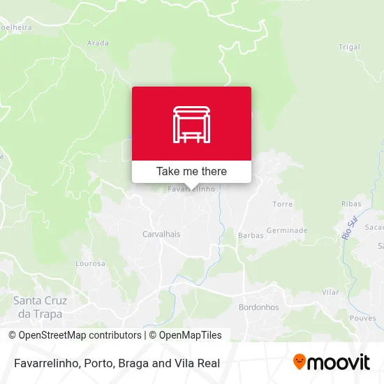 Favarrelinho map