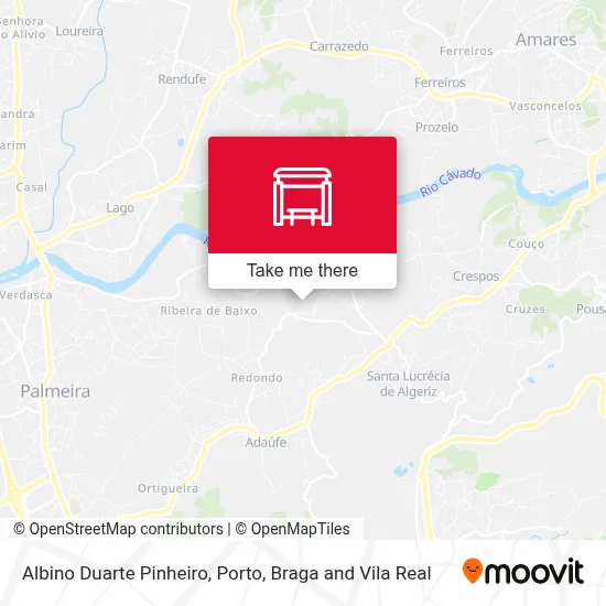 Albino Duarte Pinheiro map