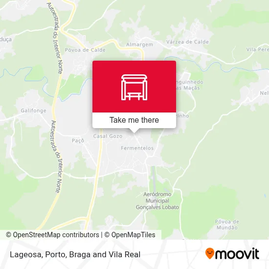 Lageosa map