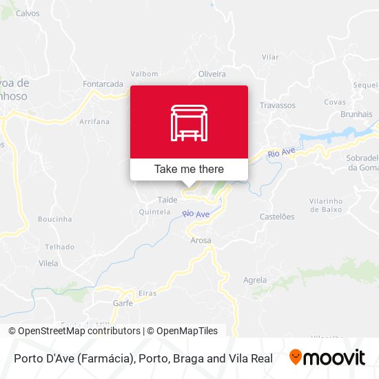 Porto D'Ave (Farmácia) map