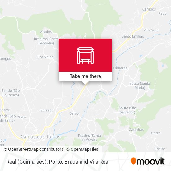 Real (Guimarães) mapa