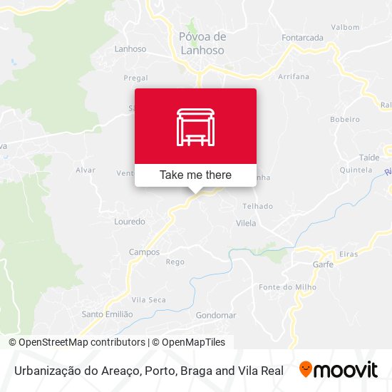 Urbanização do Areaço map