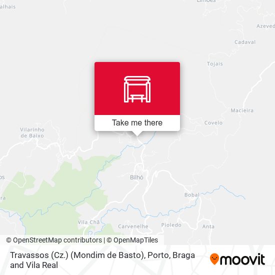 Travassos (Cz.) (Mondim de Basto) map
