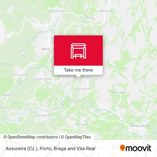 Assureira (Cz.) map
