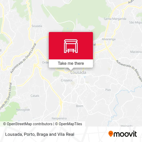 Lousada map