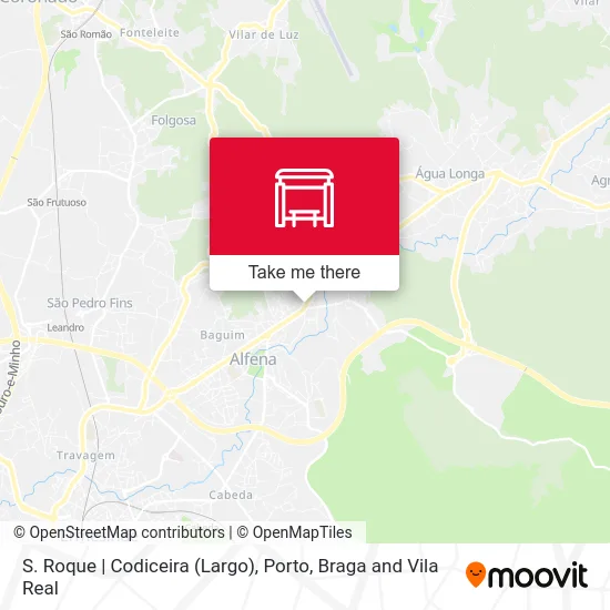 S. Roque | Codiceira (Largo) map