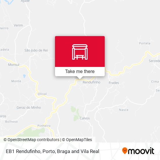 EB1 Rendufinho mapa