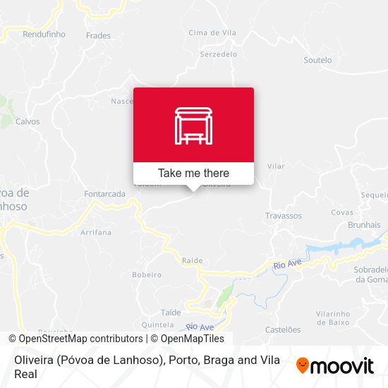 Oliveira (Póvoa de Lanhoso) map