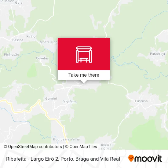 Ribafeita - Largo Eirô 2 map