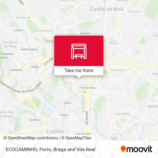 ECOCAMINHO map
