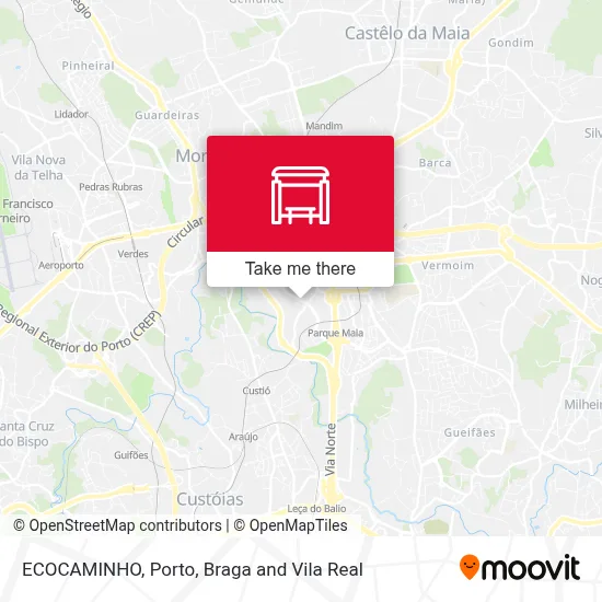 ECOCAMINHO map