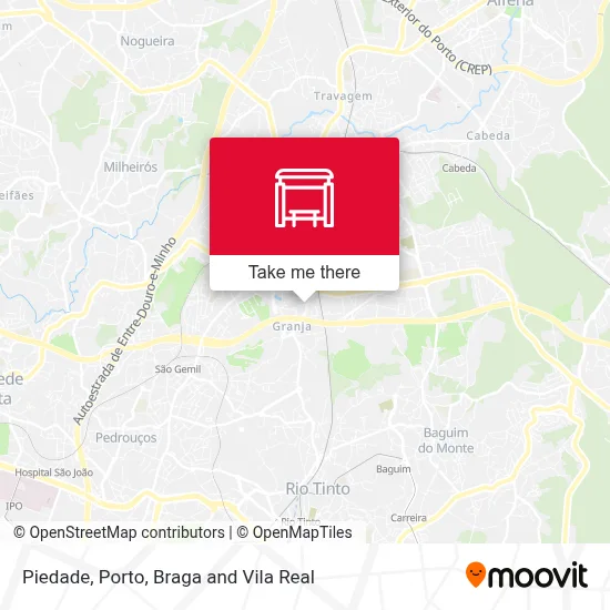 Piedade map